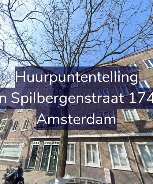 Foto gevel Huurpuntentelling voor Van Spilbergenstraat 174-H, Amsterdam