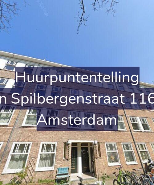 Foto gevel Huurpuntentelling voor Van Spilbergenstraat 116-H, Amsterdam