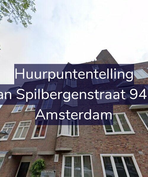 Foto gevel Huurpuntentelling voor Van Spilbergenstraat 94-2, Amsterdam
