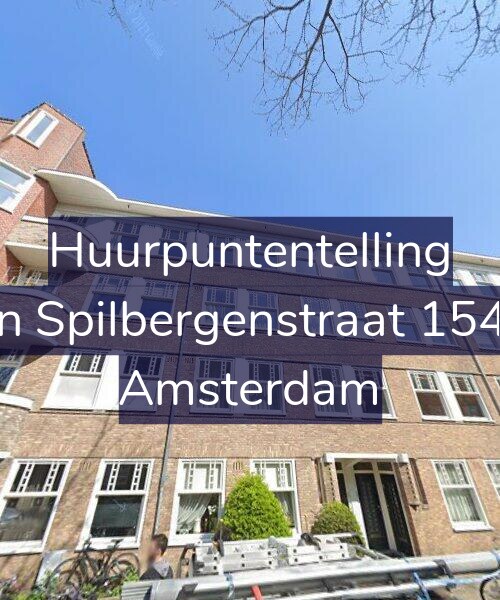Foto gevel Huurpuntentelling voor Van Spilbergenstraat 154-H, Amsterdam