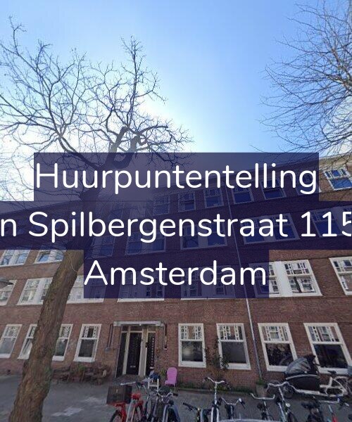 Foto gevel Huurpuntentelling voor Van Spilbergenstraat 115-2, Amsterdam