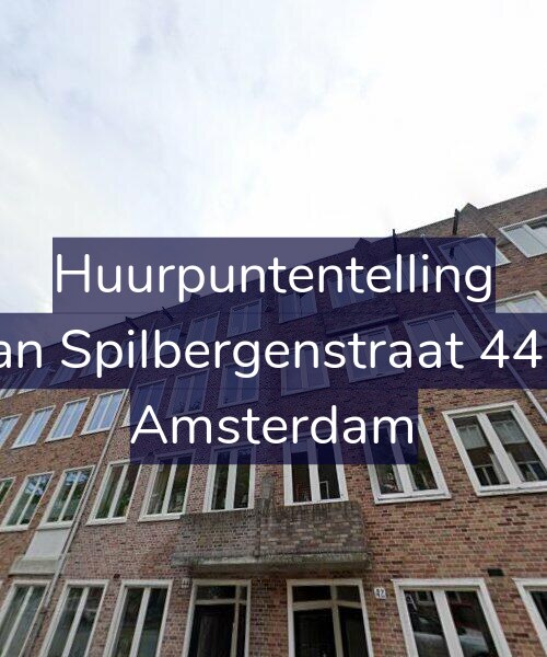 Foto gevel Huurpuntentelling voor Van Spilbergenstraat 44-3, Amsterdam