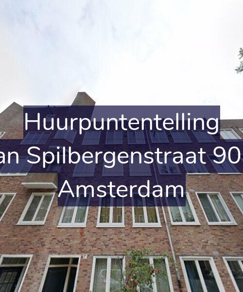 Foto gevel Huurpuntentelling voor Van Spilbergenstraat 90-2, Amsterdam