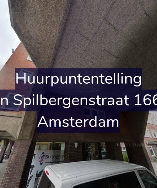 Foto gevel Huurpuntentelling voor Van Spilbergenstraat 166-L, Amsterdam