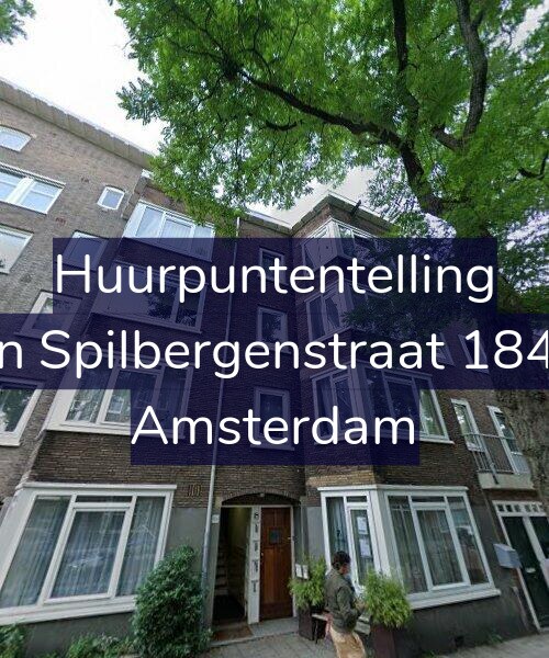 Foto gevel Huurpuntentelling voor Van Spilbergenstraat 184-H, Amsterdam