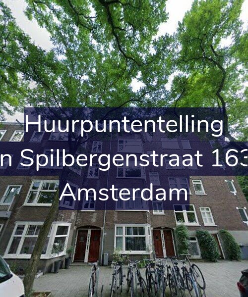 Foto gevel Huurpuntentelling voor Van Spilbergenstraat 163-3, Amsterdam