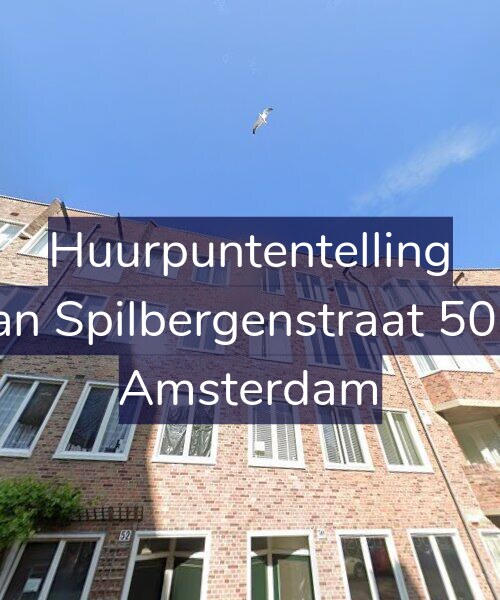 Foto gevel Huurpuntentelling voor Van Spilbergenstraat 50-3, Amsterdam