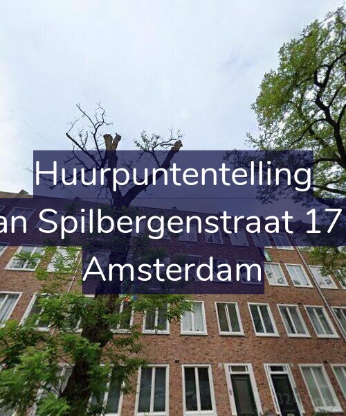 Foto gevel Huurpuntentelling voor Van Spilbergenstraat 17-2, Amsterdam