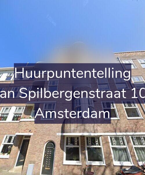 Foto gevel Huurpuntentelling voor Van Spilbergenstraat 106, Amsterdam