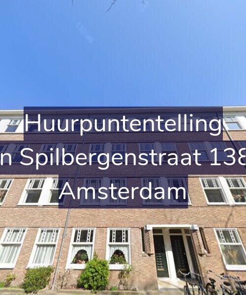 Foto gevel Huurpuntentelling voor Van Spilbergenstraat 138-1, Amsterdam