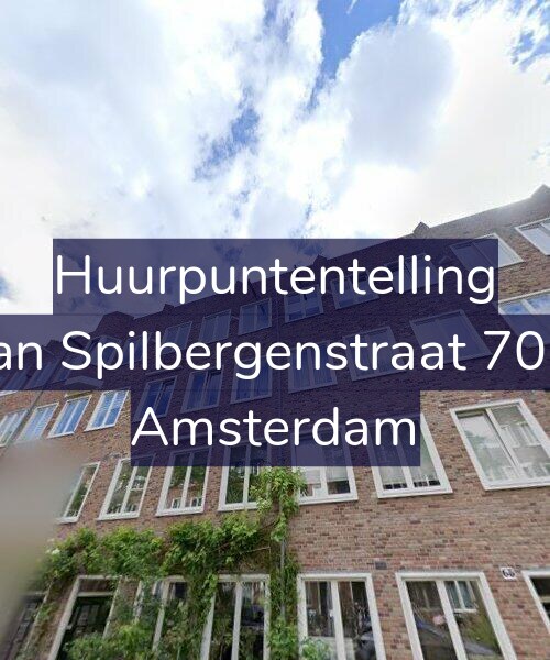 Foto gevel Huurpuntentelling voor Van Spilbergenstraat 70-3, Amsterdam