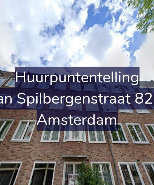 Foto gevel Huurpuntentelling voor Van Spilbergenstraat 82-2, Amsterdam