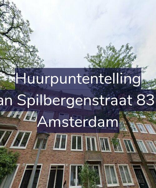 Foto gevel Huurpuntentelling voor Van Spilbergenstraat 83-3, Amsterdam