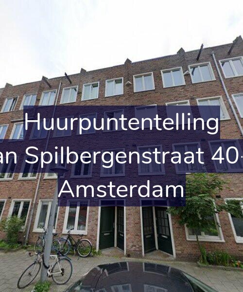 Foto gevel Huurpuntentelling voor Van Spilbergenstraat 40-H, Amsterdam