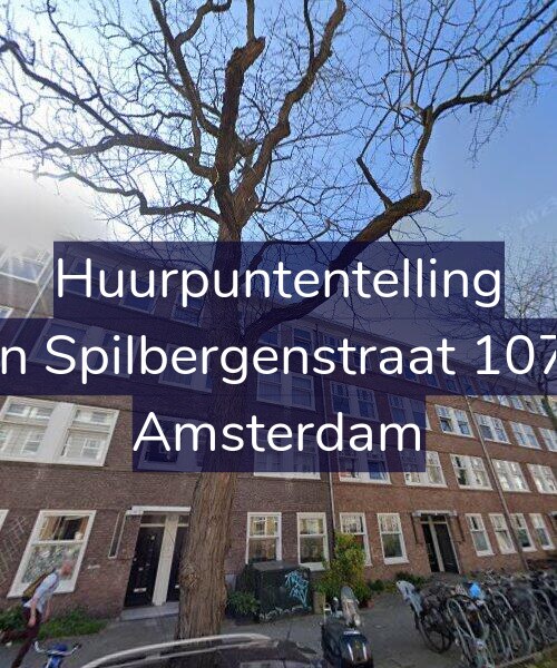 Foto gevel Huurpuntentelling voor Van Spilbergenstraat 107-2, Amsterdam