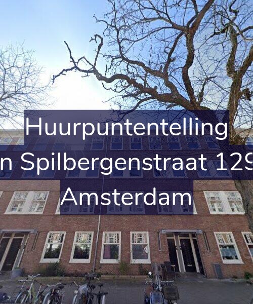 Foto gevel Huurpuntentelling voor Van Spilbergenstraat 129-2, Amsterdam