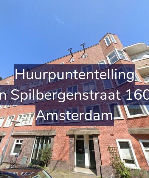 Foto gevel Huurpuntentelling voor Van Spilbergenstraat 160-H, Amsterdam