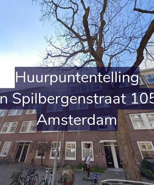 Foto gevel Huurpuntentelling voor Van Spilbergenstraat 105-1, Amsterdam