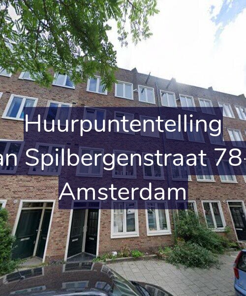 Foto gevel Huurpuntentelling voor Van Spilbergenstraat 78-H, Amsterdam