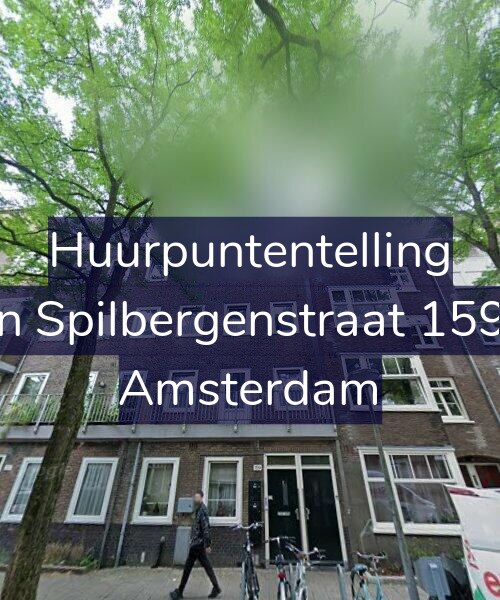 Foto gevel Huurpuntentelling voor Van Spilbergenstraat 159-H, Amsterdam