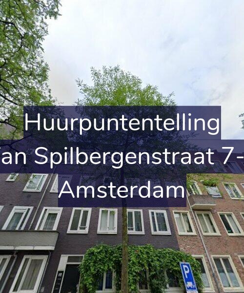 Foto gevel Huurpuntentelling voor Van Spilbergenstraat 7-3, Amsterdam