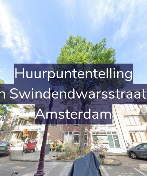 Foto gevel Huurpuntentelling voor Van Swindendwarsstraat 75, Amsterdam