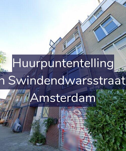 Foto gevel Huurpuntentelling voor Van Swindendwarsstraat 66, Amsterdam
