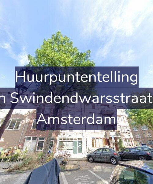 Foto gevel Huurpuntentelling voor Van Swindendwarsstraat 87, Amsterdam