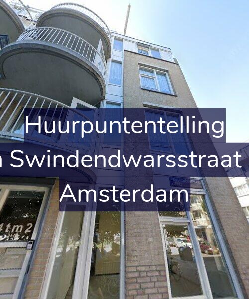 Foto gevel Huurpuntentelling voor Van Swindendwarsstraat 2-C, Amsterdam