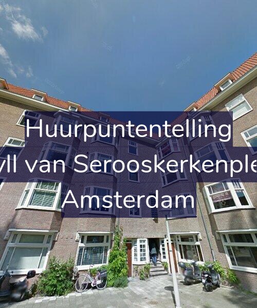 Foto gevel Huurpuntentelling voor Van Tuyll van Serooskerkenplein 20-2, Amsterdam
