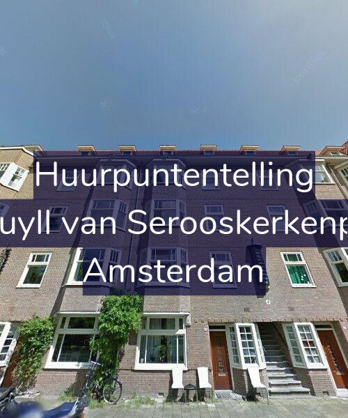 Foto gevel Huurpuntentelling voor Van Tuyll van Serooskerkenplein 9, Amsterdam