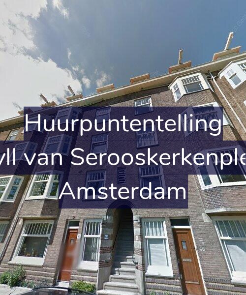 Foto gevel Huurpuntentelling voor Van Tuyll van Serooskerkenplein 44-2, Amsterdam