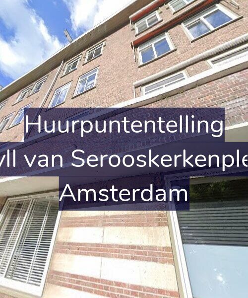 Foto gevel Huurpuntentelling voor Van Tuyll van Serooskerkenplein 52-1, Amsterdam