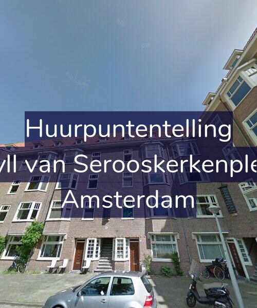 Foto gevel Huurpuntentelling voor Van Tuyll van Serooskerkenplein 13-3, Amsterdam