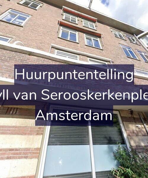 Foto gevel Huurpuntentelling voor Van Tuyll van Serooskerkenplein 50-H, Amsterdam