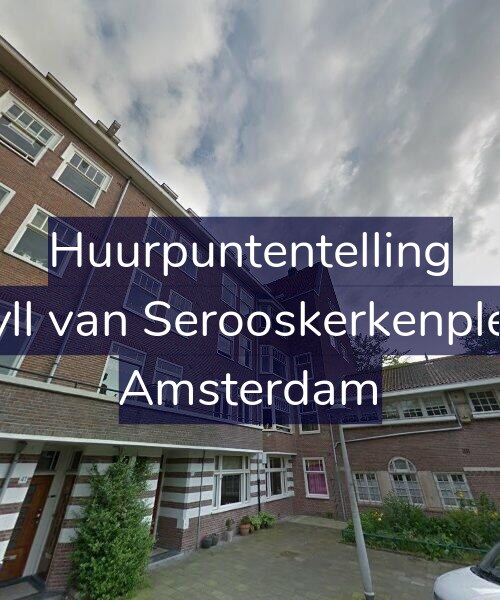 Foto gevel Huurpuntentelling voor Van Tuyll van Serooskerkenplein 43-3, Amsterdam