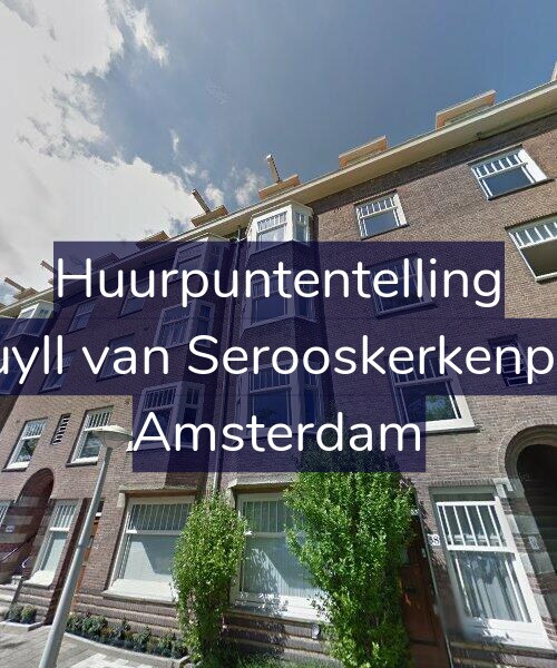 Foto gevel Huurpuntentelling voor Van Tuyll van Serooskerkenplein 38, Amsterdam