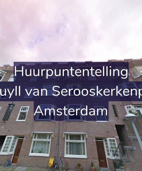 Foto gevel Huurpuntentelling voor Van Tuyll van Serooskerkenplein 8, Amsterdam