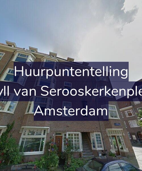 Foto gevel Huurpuntentelling voor Van Tuyll van Serooskerkenplein 25-1, Amsterdam