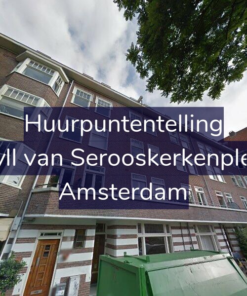 Foto gevel Huurpuntentelling voor Van Tuyll van Serooskerkenplein 39-2, Amsterdam