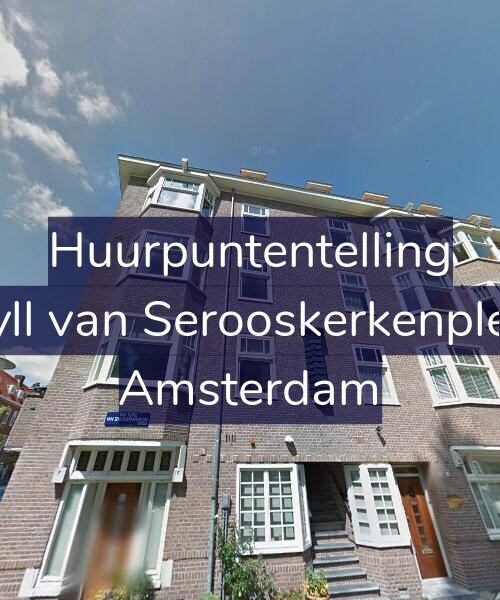 Foto gevel Huurpuntentelling voor Van Tuyll van Serooskerkenplein 28-1, Amsterdam