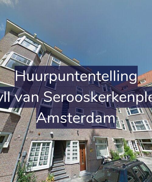 Foto gevel Huurpuntentelling voor Van Tuyll van Serooskerkenplein 26-1, Amsterdam