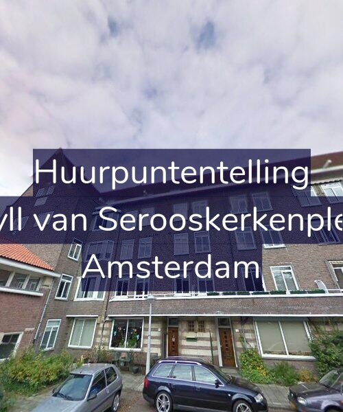 Foto gevel Huurpuntentelling voor Van Tuyll van Serooskerkenplein 54-3, Amsterdam
