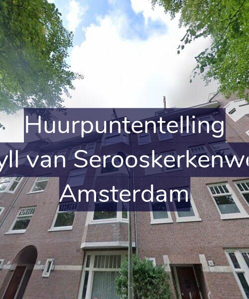 Foto gevel Huurpuntentelling voor Van Tuyll van Serooskerkenweg 61-2, Amsterdam