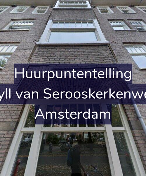 Foto gevel Huurpuntentelling voor Van Tuyll van Serooskerkenweg 43-1, Amsterdam