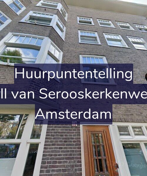Foto gevel Huurpuntentelling voor Van Tuyll van Serooskerkenweg 109-4, Amsterdam