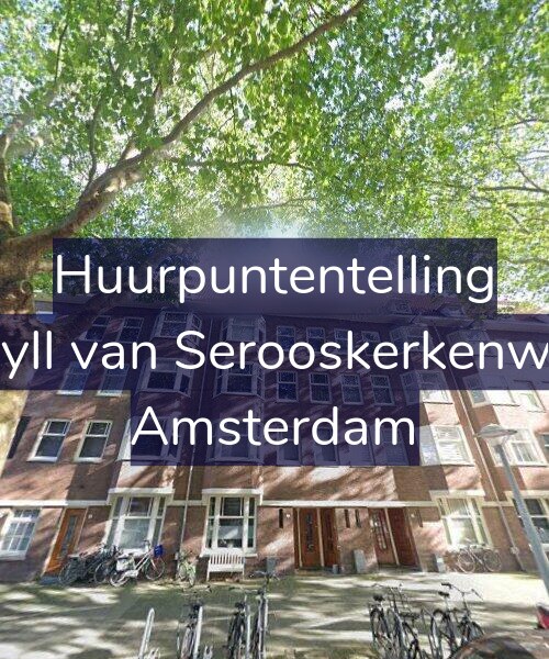 Foto gevel Huurpuntentelling voor Van Tuyll van Serooskerkenweg 7-H, Amsterdam
