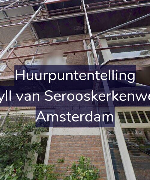 Foto gevel Huurpuntentelling voor Van Tuyll van Serooskerkenweg 51-2, Amsterdam