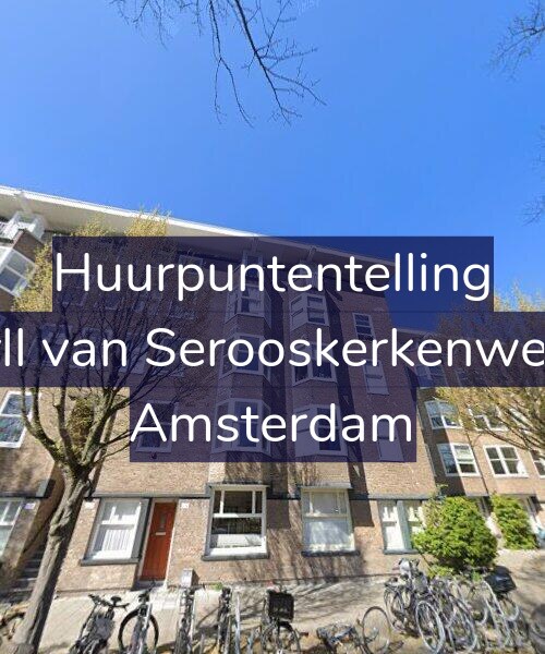 Foto gevel Huurpuntentelling voor Van Tuyll van Serooskerkenweg 132-1, Amsterdam