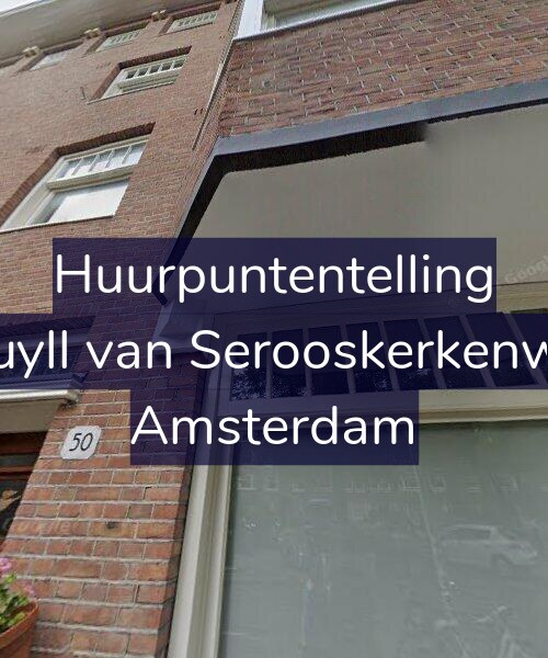 Foto gevel Huurpuntentelling voor Van Tuyll van Serooskerkenweg 50, Amsterdam